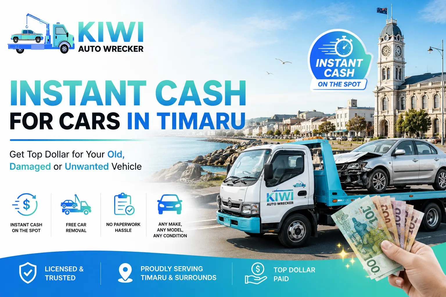 Cash for Cars in Timaru