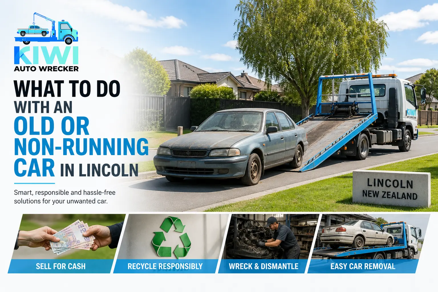 non-running car in Lincoln